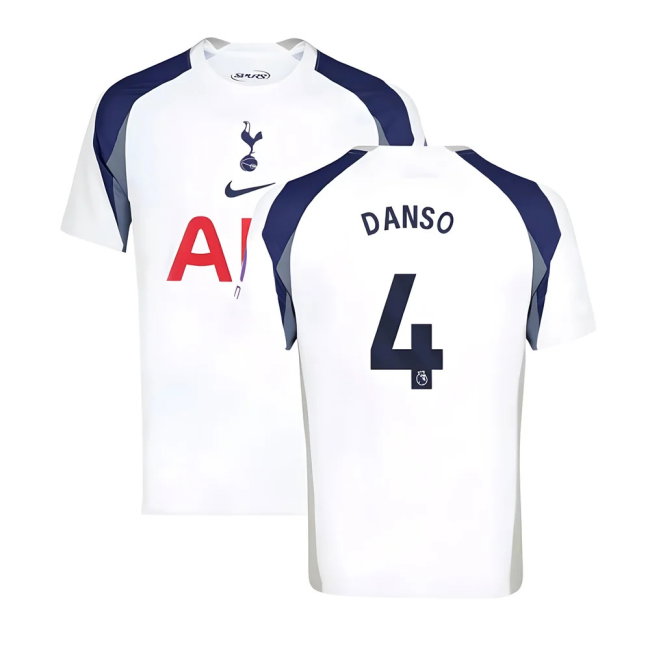 2025-2026 Tottenham Hotspur Home Shirt (Danso 4)-SoccerKits Hub | Buy Soccer Jerseys Online