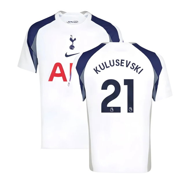 2025-2026 Tottenham Hotspur Home Shirt (Kulusevski 21)-SoccerKits Hub | Buy Soccer Jerseys Online