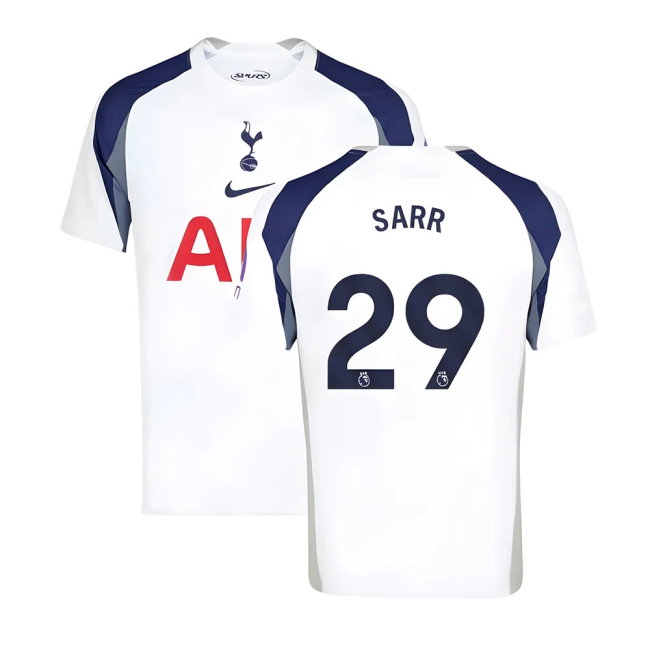 2025-2026 Tottenham Hotspur Home Shirt (Sarr 29)-SoccerKits Hub | Buy Soccer Jerseys Online