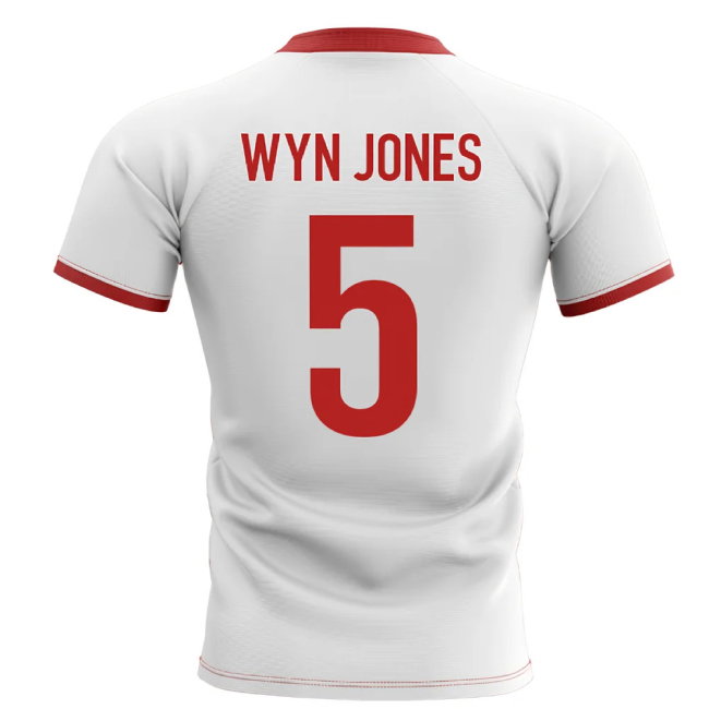 2025-2026 Wales Flag Concept Rugby Shirt (Wyn Jones 5)-SoccerKits Hub | Buy Soccer Jerseys Online