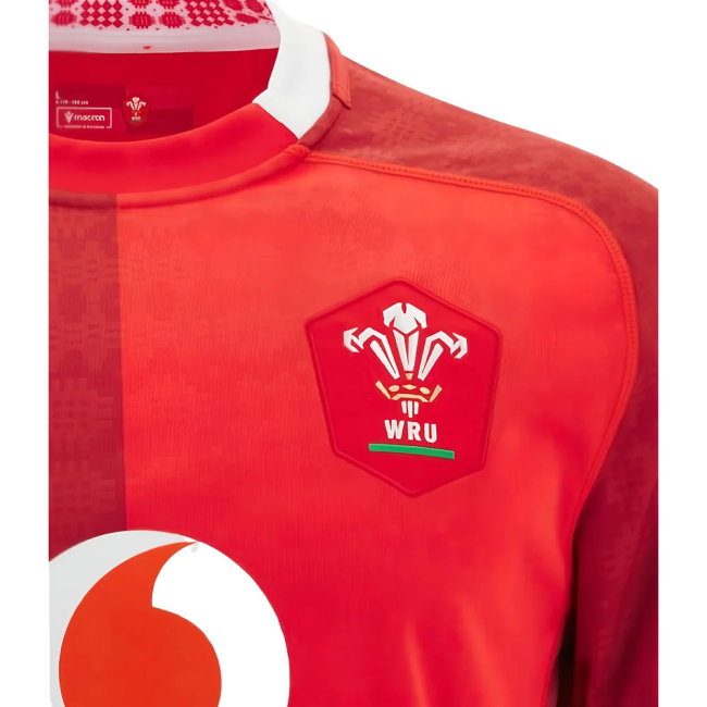 2025-2026 Wales WRU Home Replica Rugby Shirt (Halfpenny 15)-SoccerKits Hub | Buy Soccer Jerseys Online