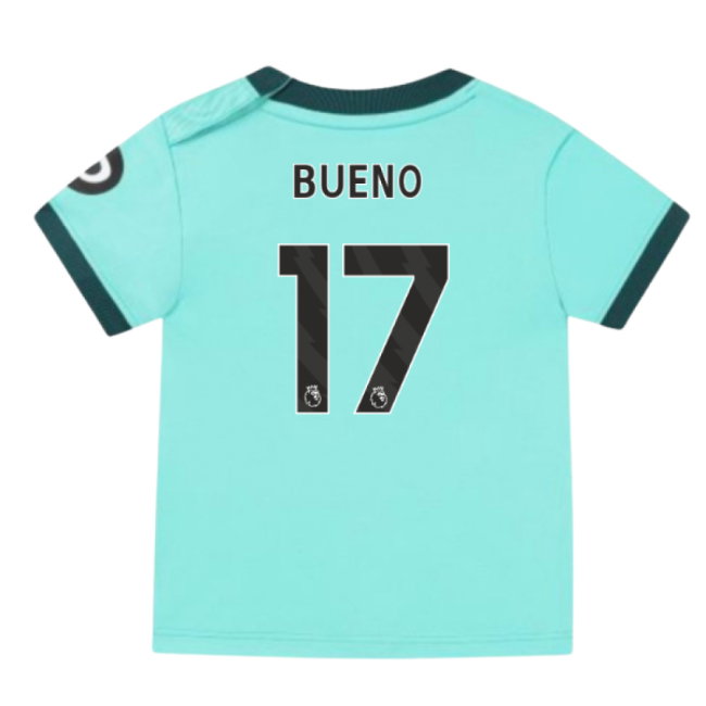 2025-2026 Wolves Away Baby Kit (Bueno 17)-SoccerKits Hub | Buy Soccer Jerseys Online