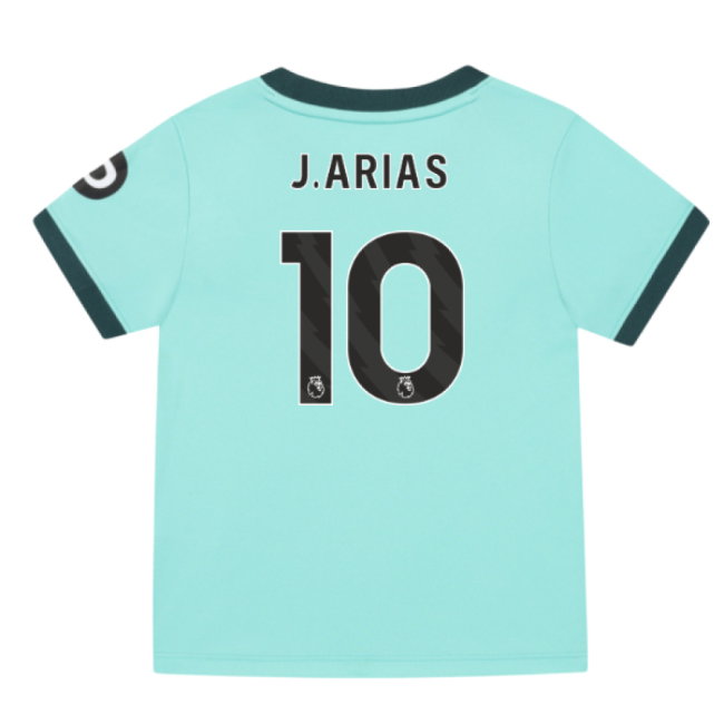2025-2026 Wolves Away Infant Kit (J.Arias 10)-SoccerKits Hub | Buy Soccer Jerseys Online