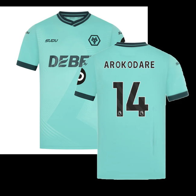 2025-2026 Wolves Away Shirt (Arokodare 14)-SoccerKits Hub | Buy Soccer Jerseys Online