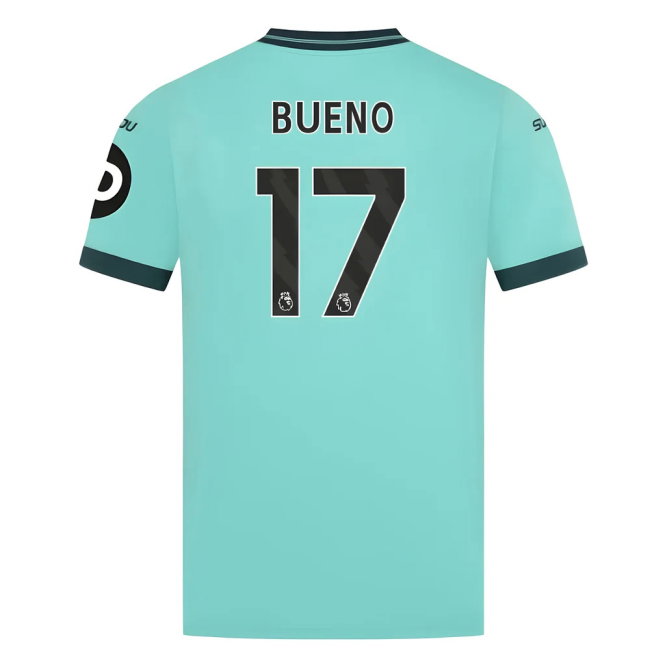 2025-2026 Wolves Away Shirt (Bueno 17)-SoccerKits Hub | Buy Soccer Jerseys Online