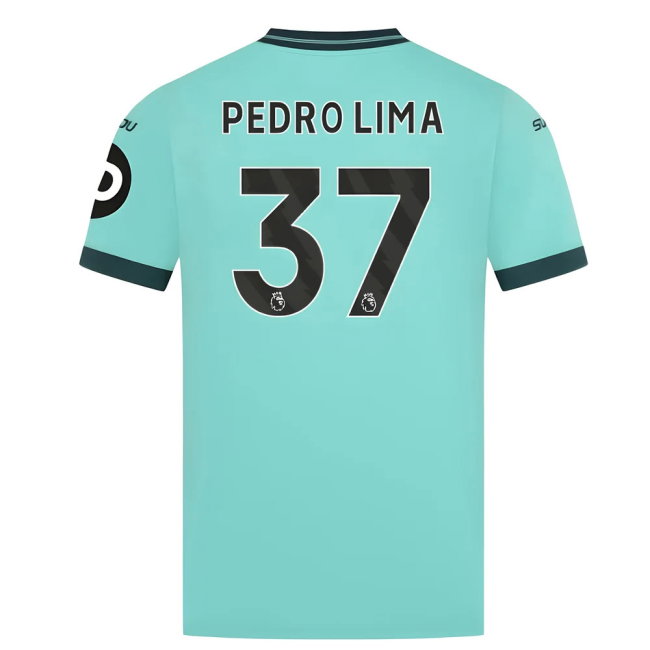 2025-2026 Wolves Away Shirt (Pedro Lima 37)-SoccerKits Hub | Buy Soccer Jerseys Online