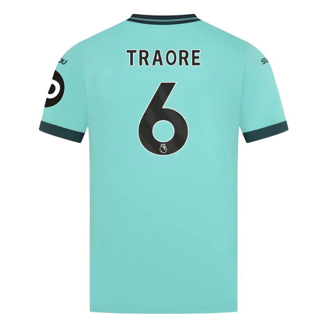 2025-2026 Wolves Away Shirt (Traore 6)-SoccerKits Hub | Buy Soccer Jerseys Online