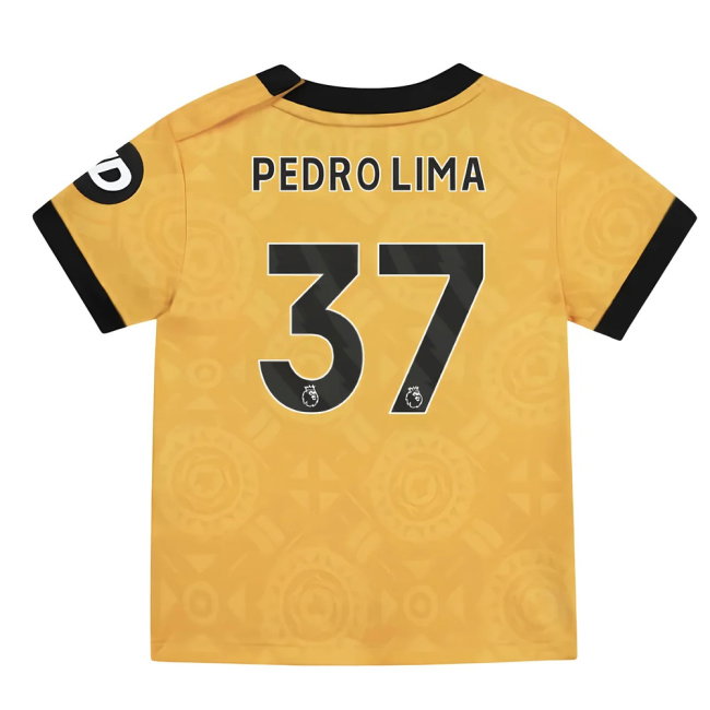 2025-2026 Wolves Home Baby Kit (Pedro Lima 37)-SoccerKits Hub | Buy Soccer Jerseys Online