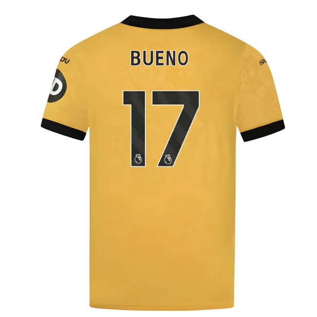 2025-2026 Wolves Home Shirt (Bueno 17)-SoccerKits Hub | Buy Soccer Jerseys Online