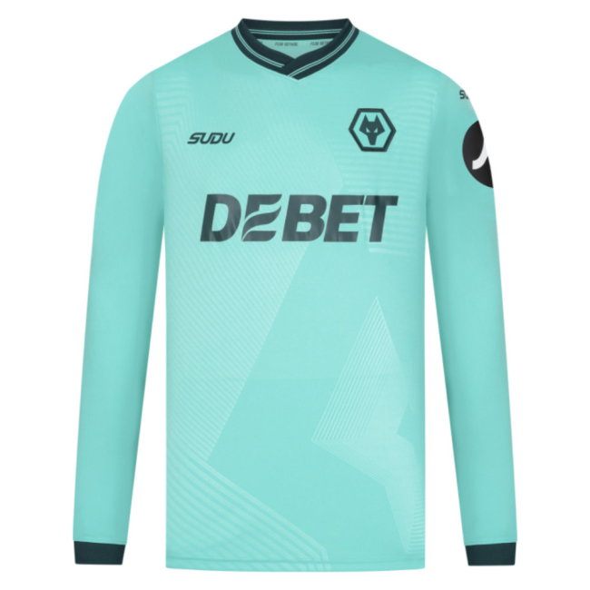 2025-2026 Wolves Long Sleeve Away Shirt (Munetsi 5)-SoccerKits Hub | Buy Soccer Jerseys Online