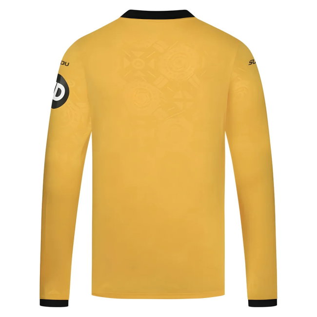 2025-2026 Wolves Long Sleeve Home Shirt (Munetsi 5)-SoccerKits Hub | Buy Soccer Jerseys Online