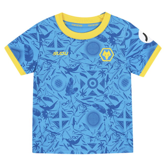 2025-2026 Wolves Third Baby Kit (Munetsi 5)-SoccerKits Hub | Buy Soccer Jerseys Online