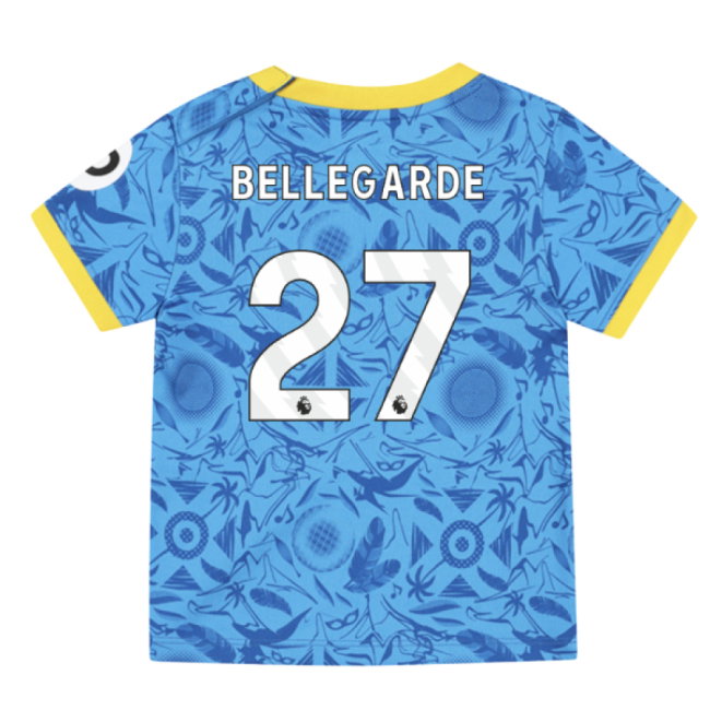 2025-2026 Wolves Third Baby Kit (Bellegarde 27)-SoccerKits Hub | Buy Soccer Jerseys Online