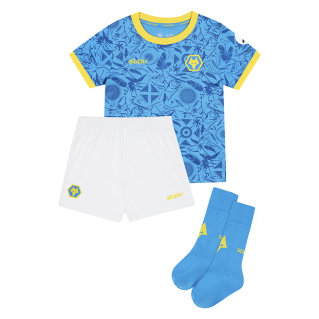 2025-2026 Wolves Third Infant Kit (J.Arias 10)-SoccerKits Hub | Buy Soccer Jerseys Online