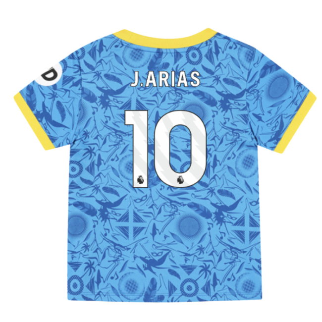 2025-2026 Wolves Third Infant Kit (J.Arias 10)-SoccerKits Hub | Buy Soccer Jerseys Online