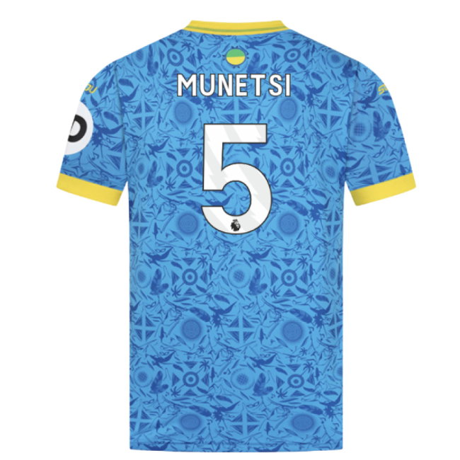 2025-2026 Wolves Third Shirt (Munetsi 5)-SoccerKits Hub | Buy Soccer Jerseys Online