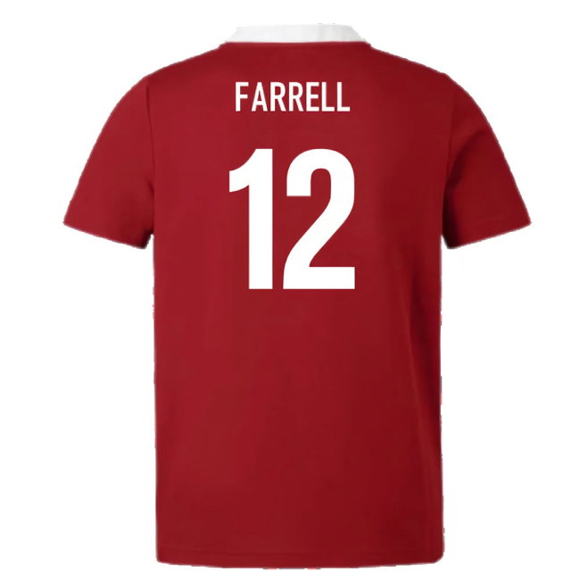 2025 British & Lions Classic SS Rugby Shirt (Farrell 12)-SoccerKits Hub | Buy Soccer Jerseys Online