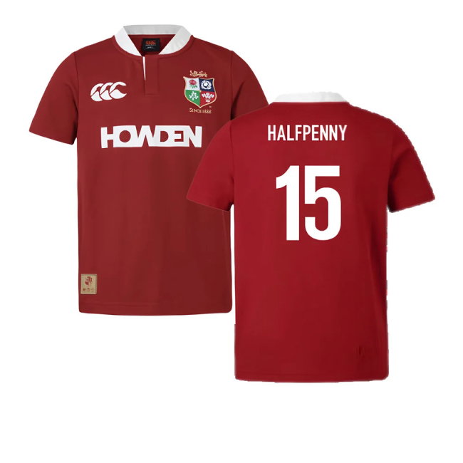 2025 British & Lions Classic SS Rugby Shirt (Halfpenny 15)-SoccerKits Hub | Buy Soccer Jerseys Online