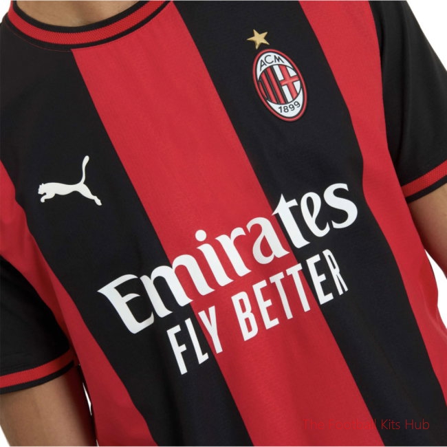 2026-2027 AC Milan Authentic Home Shirt-SoccerKits Hub | Buy Soccer Jerseys Online