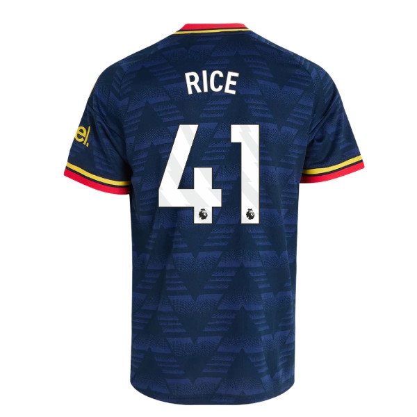 2026-2027 Arsenal Away Jersey - Rice #41 | Breathable Performance Fabric