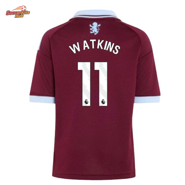 2026-2027 Aston Villa Home Mini Kit (Watkins 11)