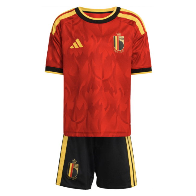 2026-2027 Belgium Home Mini Kit (Mertens 14)-SoccerKits Hub | Buy Soccer Jerseys Online