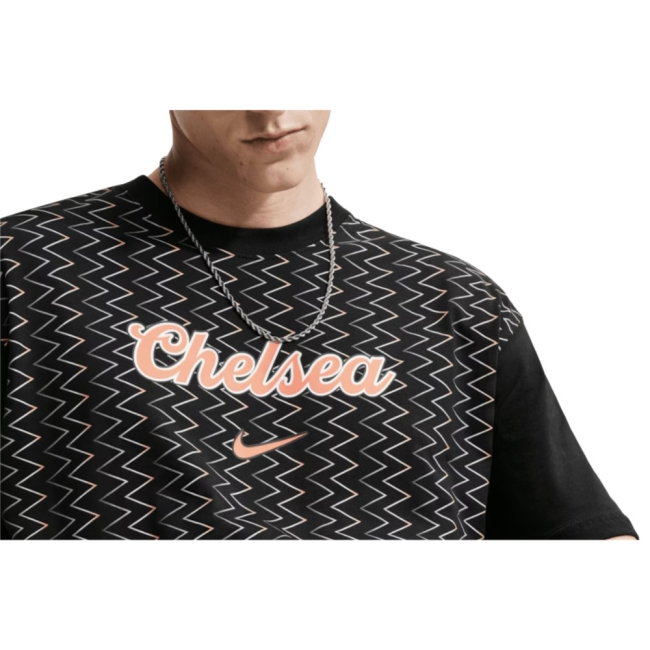 2026-2027 Chelsea Rave T-Shirt (Black)-SoccerKits Hub | Buy Soccer Jerseys Online