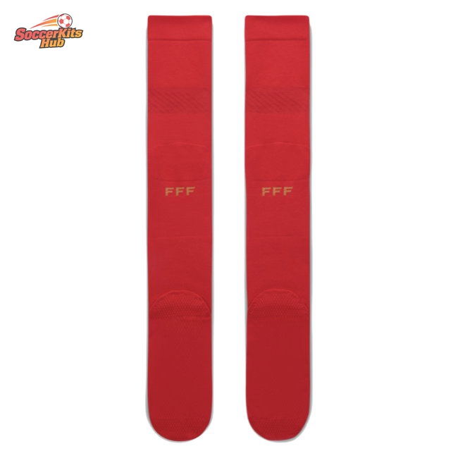 2026-2027 France Home Socks (Red)