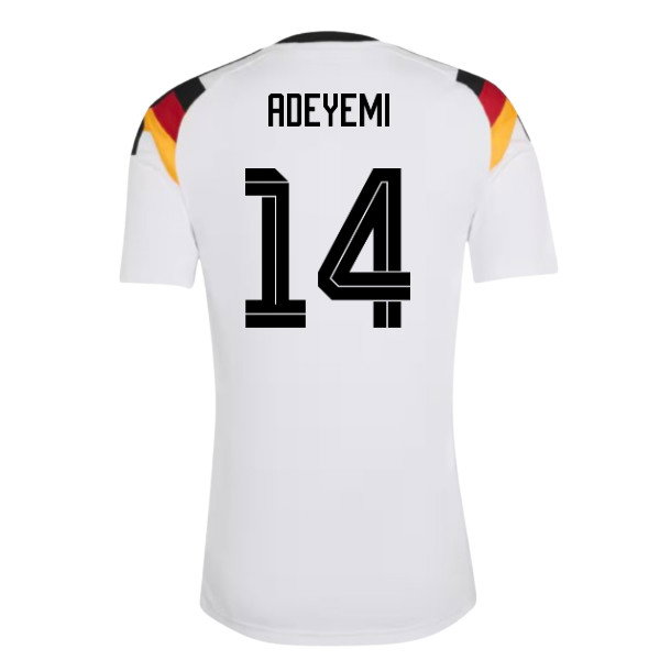 2026-2027 Germany Home Fan Jersey (Adeyemi 14)-SoccerKits Hub | Buy Soccer Jerseys Online