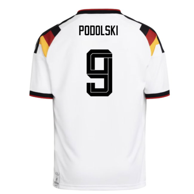 2026-2027 Germany Home Mini Kit (Podolski 9)-SoccerKits Hub | Buy Soccer Jerseys Online