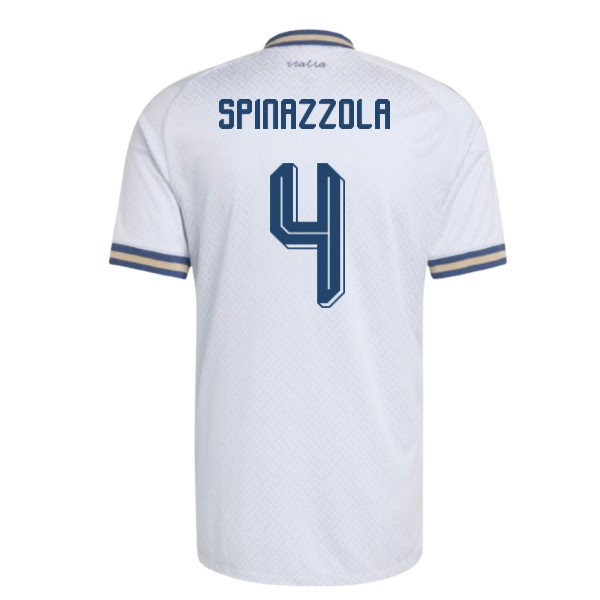 2026-2027 Italy Authentic Away Shirt (Spinazzola 4)-SoccerKits Hub | Buy Soccer Jerseys Online