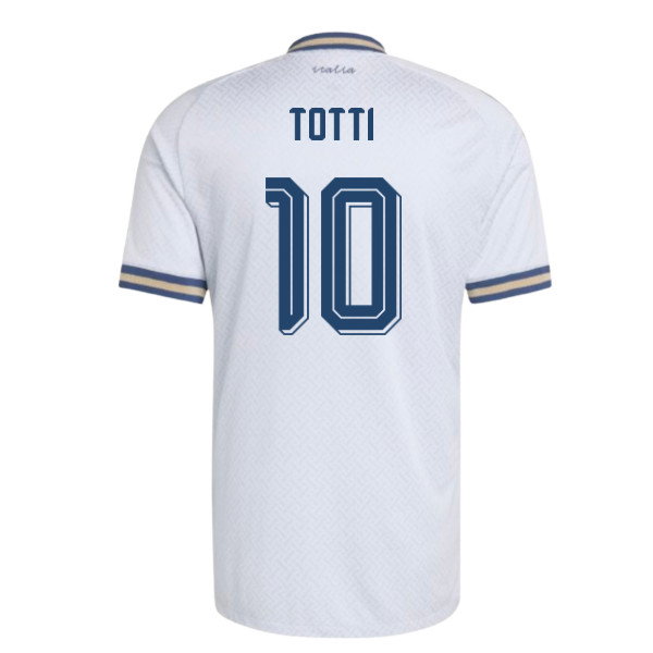 2026-2027 Italy Authentic Away Shirt (Totti 10)-SoccerKits Hub | Buy Soccer Jerseys Online