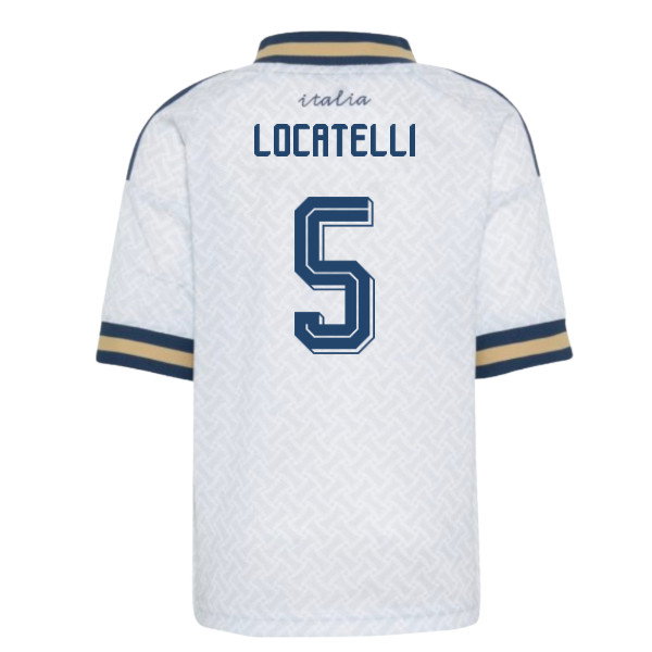 2026-2027 Italy Away Mini Kit (Locatelli 5)-SoccerKits Hub | Buy Soccer Jerseys Online