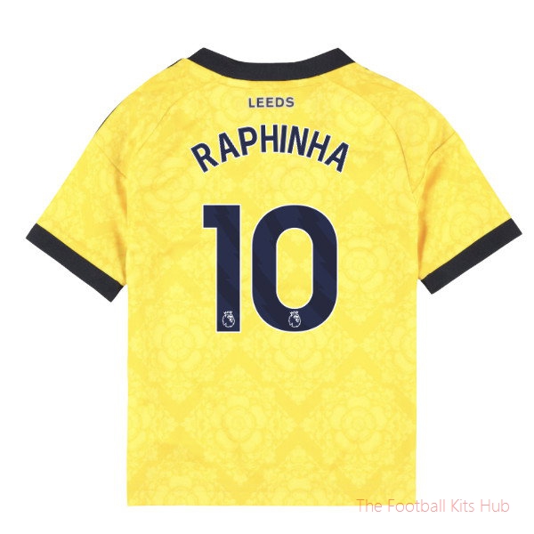 2026-2027 Leeds Away Mini Kit (Raphinha 10)-SoccerKits Hub | Buy Soccer Jerseys Online