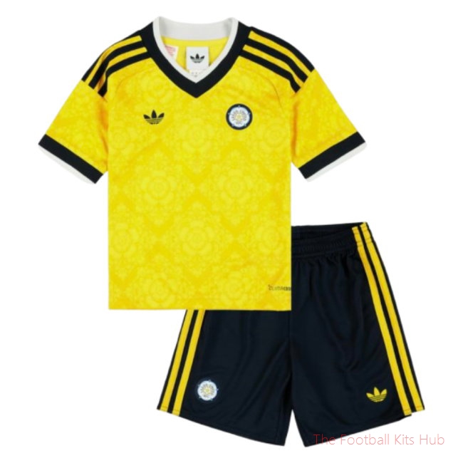2026-2027 Leeds Away Mini Kit (Raphinha 10)-SoccerKits Hub | Buy Soccer Jerseys Online