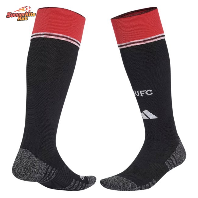 2026-2027 Man Utd Home Socks (Black)