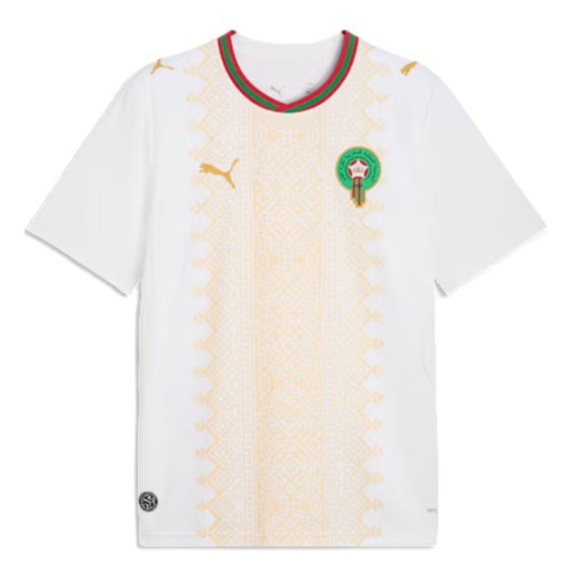 2026-2027 Morocco Away Shirt (Mazraoui 3)-SoccerKits Hub | Buy Soccer Jerseys Online