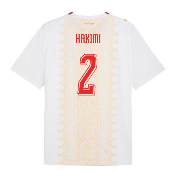 2026-2027 Morocco Away Shirt (Hakimi 2)-SoccerKits Hub | Buy Soccer Jerseys Online