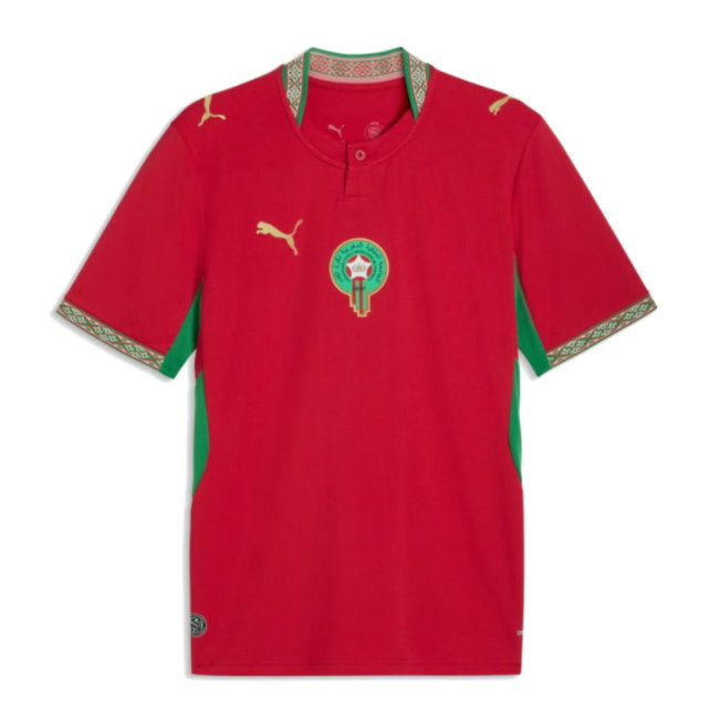 2026-2027 Morocco Home Shirt (Mazraoui 3)-SoccerKits Hub | Buy Soccer Jerseys Online