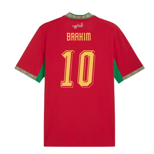 2026-2027 Morocco Home Shirt (Brahim 10)-SoccerKits Hub | Buy Soccer Jerseys Online
