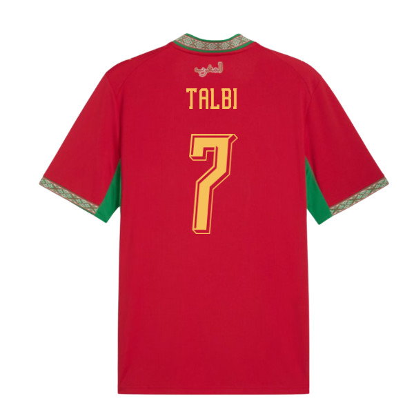 2026-2027 Morocco Home Shirt (Talbi 7)