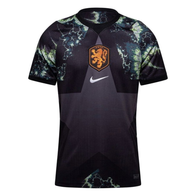 2026-2027 Netherlands Home Goalkeeper Shirt (Black) (Flekken 23)-SoccerKits Hub | Buy Soccer Jerseys Online