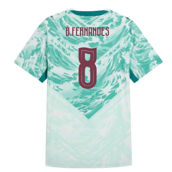 2026-2027 Portugal Authentic Away Shirt (B.Fernandes 8)-SoccerKits Hub | Buy Soccer Jerseys Online