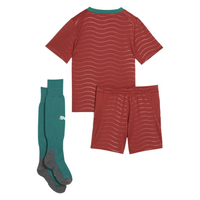 2026-2027 Portugal Home Mini Kit (Your Name)-SoccerKits Hub | Buy Soccer Jerseys Online