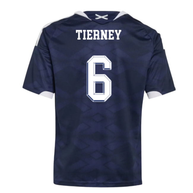 2026-2027 Scotland Home Mini Kit (Tierney 6)-SoccerKits Hub | Buy Soccer Jerseys Online