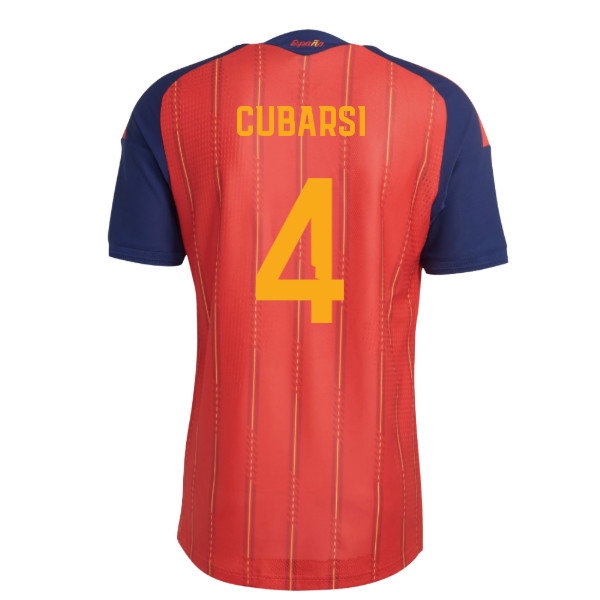 2026-2027 Spain Authentic Home Shirt (Cubarsi 4)-SoccerKits Hub | Buy Soccer Jerseys Online