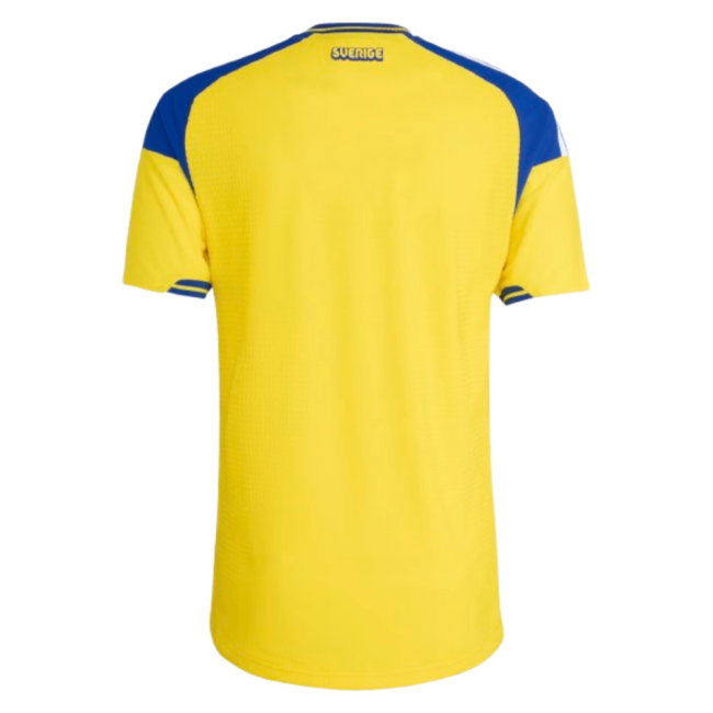 2026-2027 Sweden Authentic Home Shirt (Bergvall 7)-SoccerKits Hub | Buy Soccer Jerseys Online