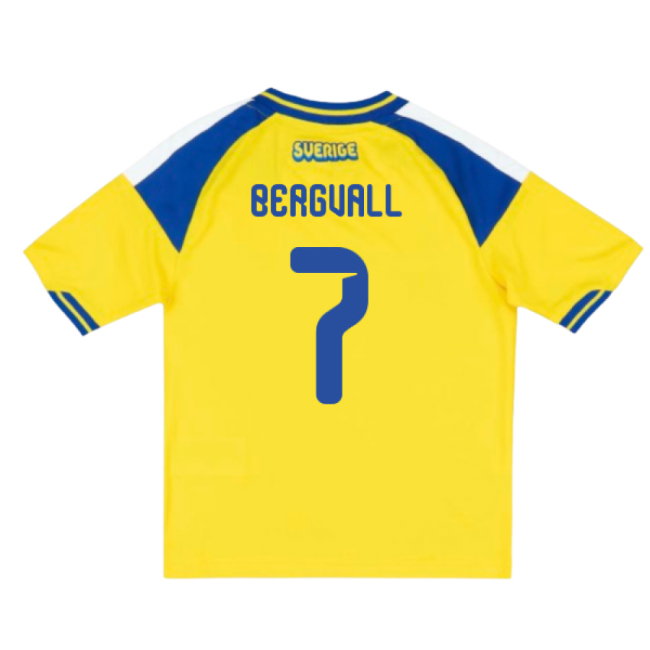 2026-2027 Sweden Home Mini Kit (Bergvall 7)-SoccerKits Hub | Buy Soccer Jerseys Online