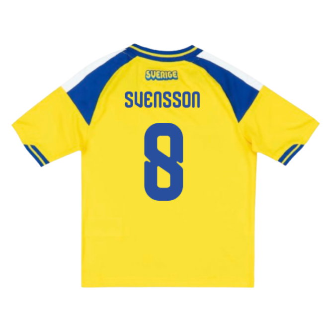 2026-2027 Sweden Home Mini Kit (Svensson 8)-SoccerKits Hub | Buy Soccer Jerseys Online
