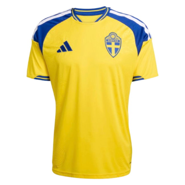 2026-2027 Sweden Home Shirt (Bergvall 7)-SoccerKits Hub | Buy Soccer Jerseys Online